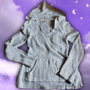Roxy Light Gray Knit Sweater